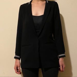 Sleek black Topshop blazer